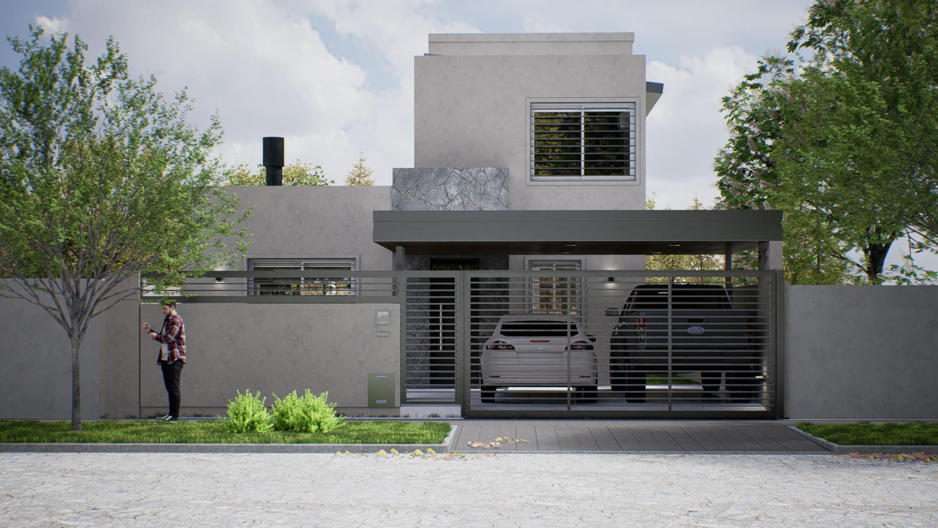 Casa Litoral render interior